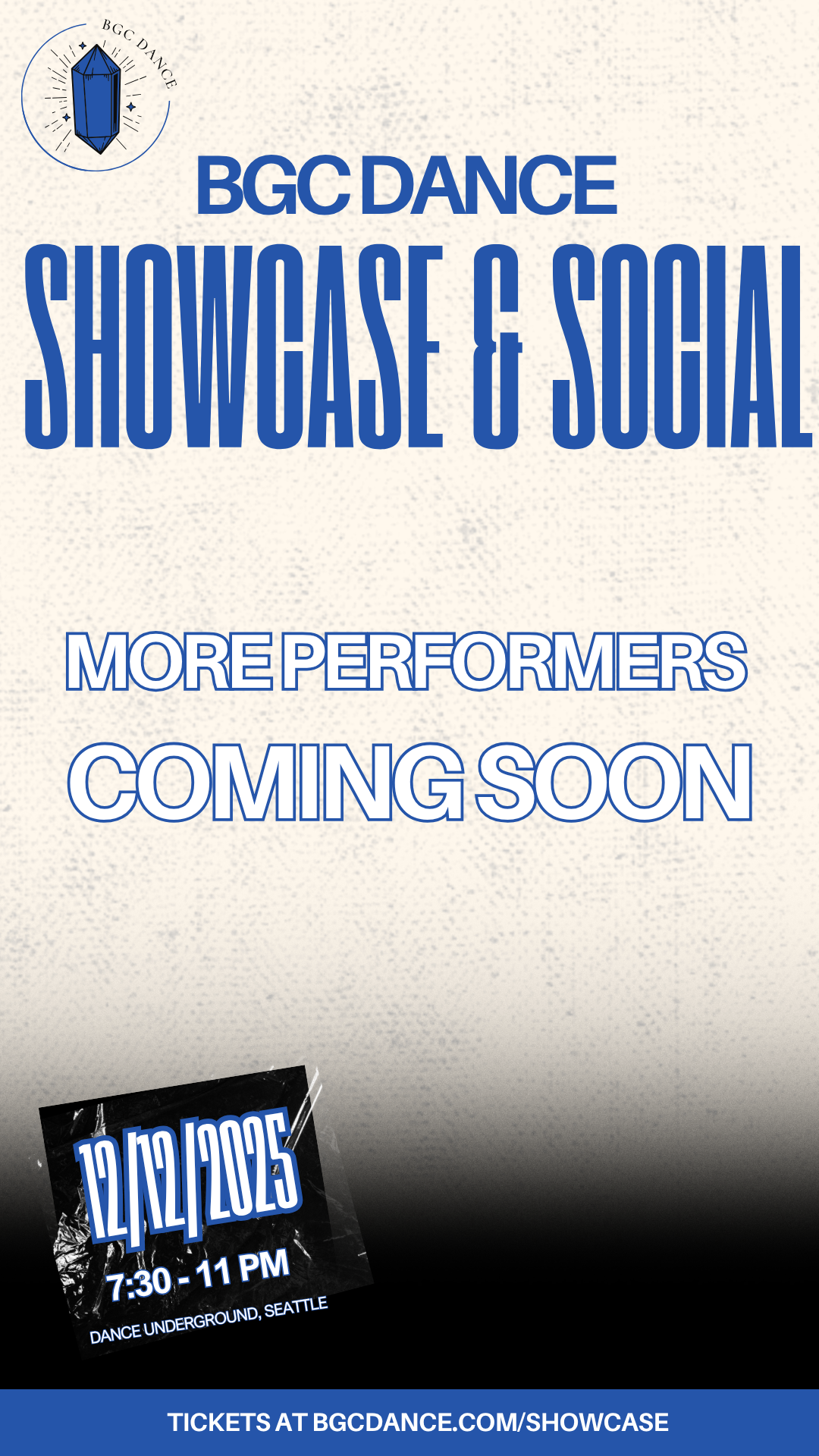 More performers coming soon